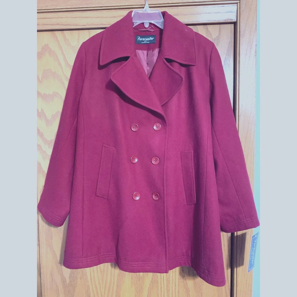Forecaster Wool Blend Pea Coat